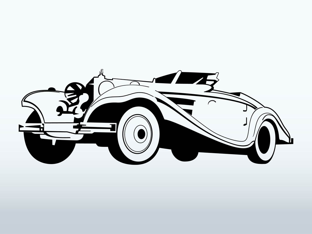 1024x770 Classic Car Vector Vector Art Amp Graphics