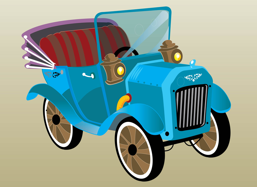 850x620 Old Timer Car Vector Art Amp Graphics