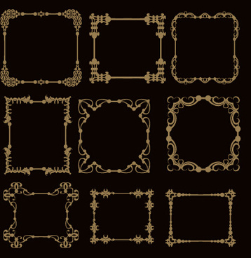 358x368 Classic Frame Vector Free Vector Download (11,008 Free Vector) For