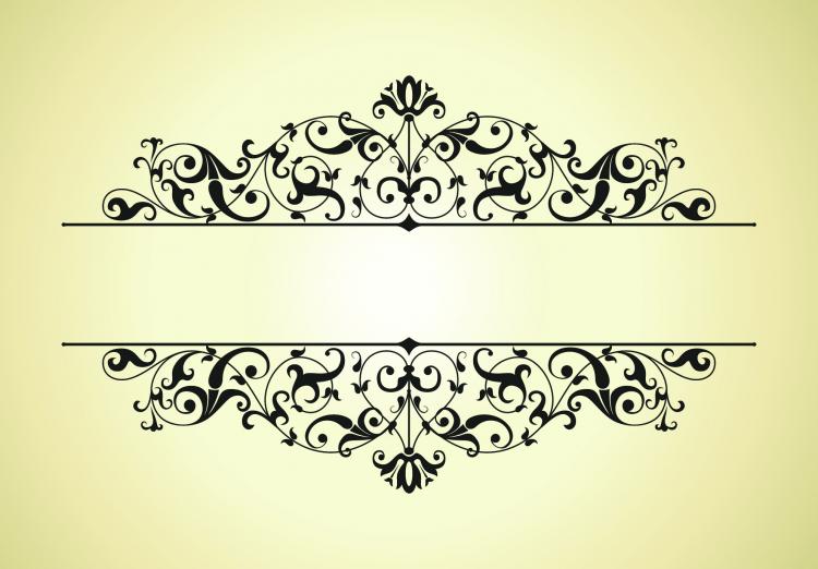 750x522 Classic Pattern Border 01 Vector Free Vector 4vector