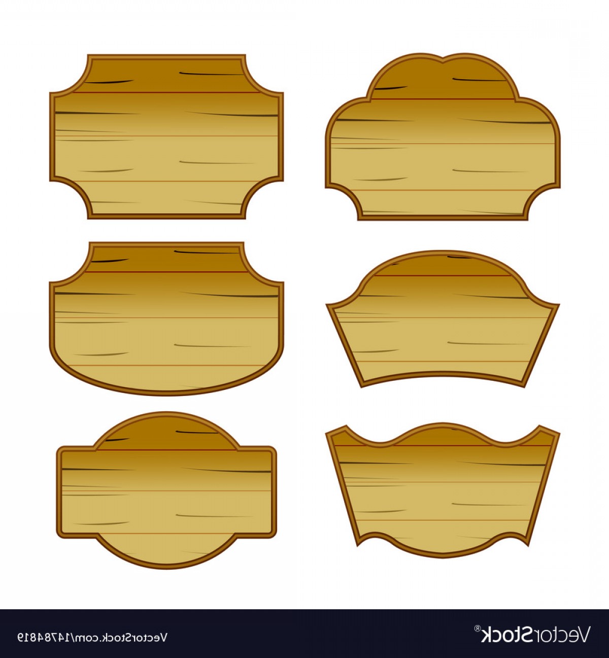 1200x1296 Wood Border Label Vintage Classic Vector Shopatcloth