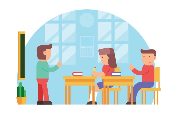 691x490 Classroom Vector Design