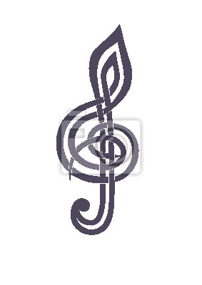 283x400 Musical Clave De Sol