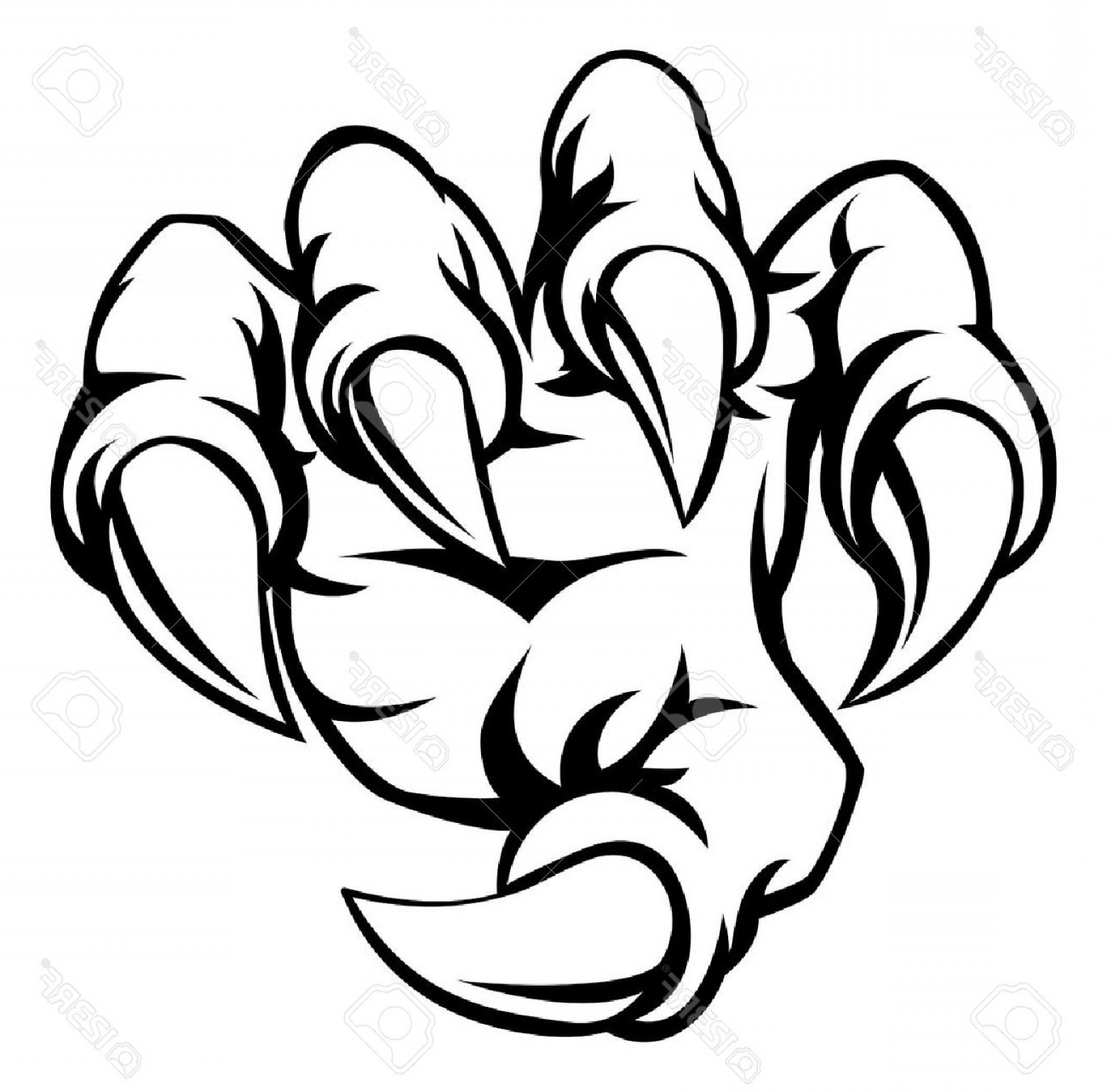 Claw Vector at GetDrawings | Free download