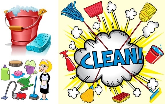 576x366 Cleaning Lady Free Vector Download (2,093 Free Vector) For