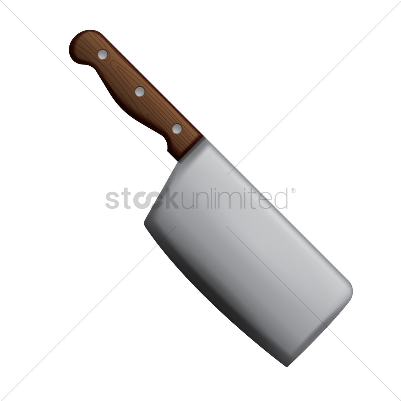 1300x1300 Cleaver Vector Image
