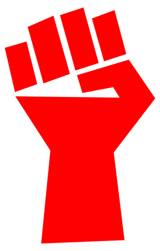 318x500 Clenched Fist Vector Image Public Domain Vectors
