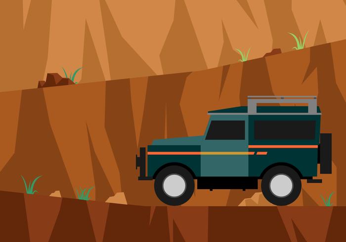 700x490 Road To The Top Of The Cliff Vector