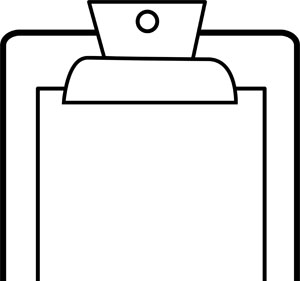 300x281 Clipboard Vector