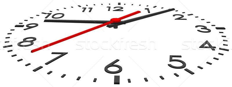 800x302 Clock Face. Vector Vector Illustration Kirill Cherezov