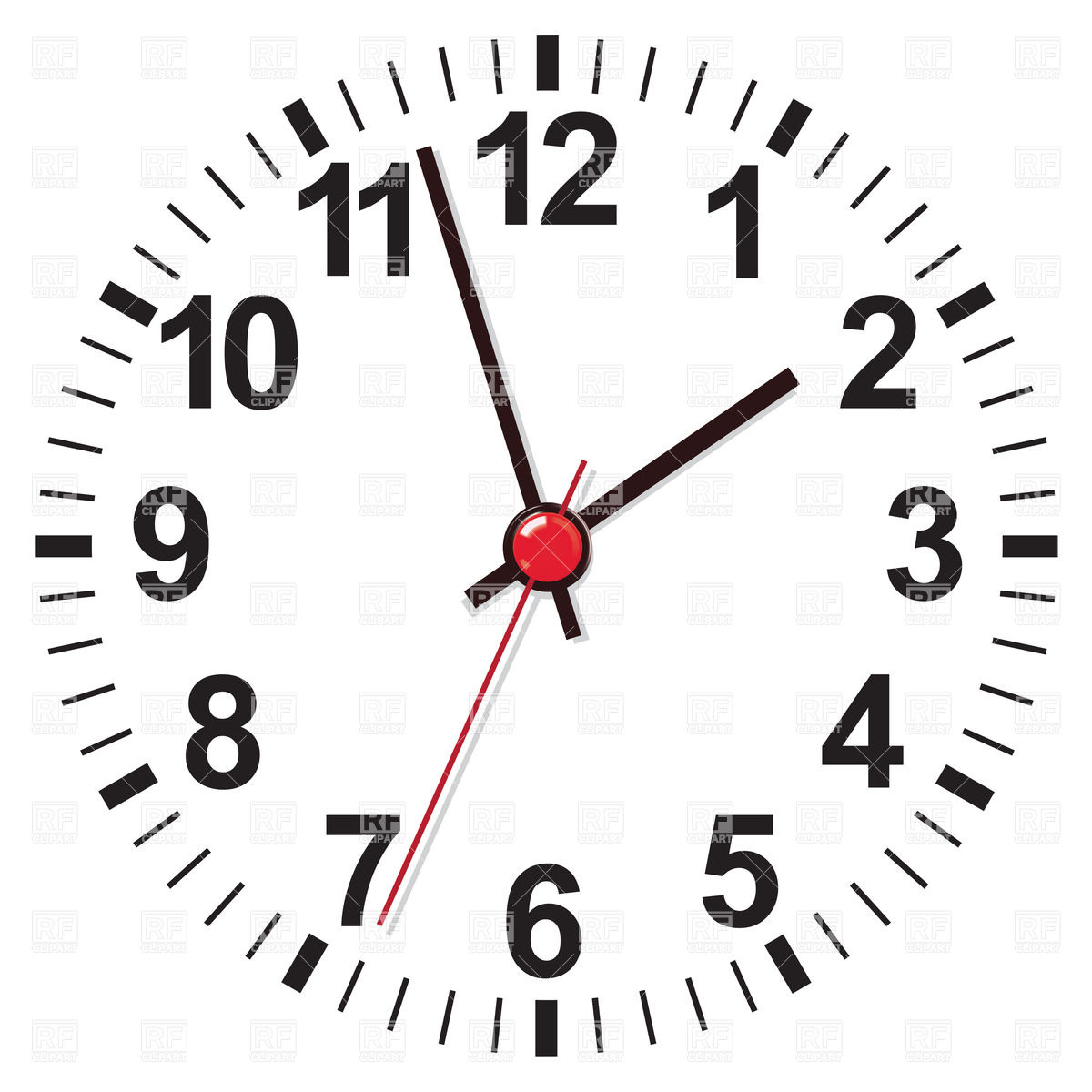 1200x1200 White Clock Face Vector Image Vector Artwork Of Objects Mylisa