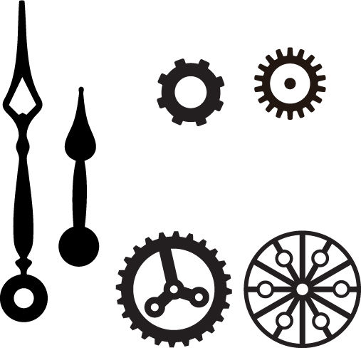 507x488 Making Retrotech A Steampunk Clock Gear Font 8 Steps (With