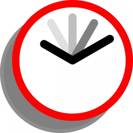 425x425 Clock Clipart Logo