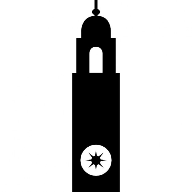 626x626 Clock Tower Vector Png