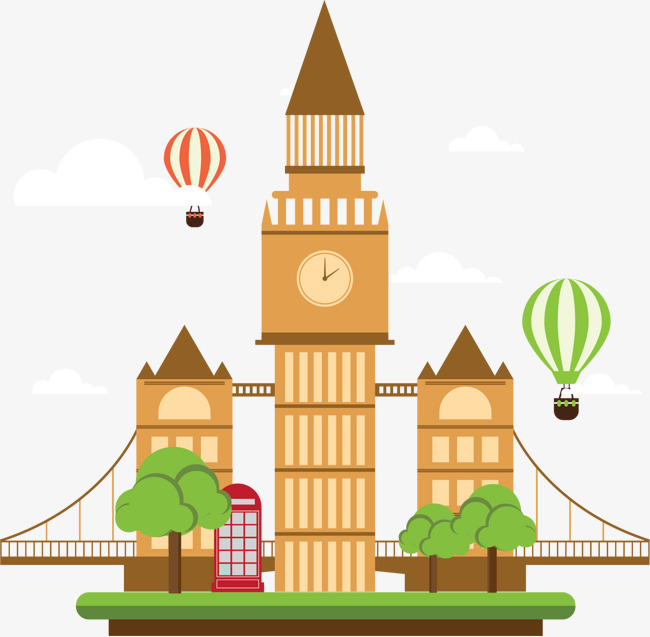 650x637 Vector Architecture, Building, Vector, Clock Tower Png And Vector