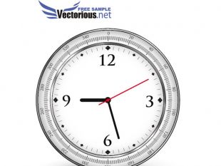 310x233 Free Clock Vector Illustrator Free Vectors Ui Download