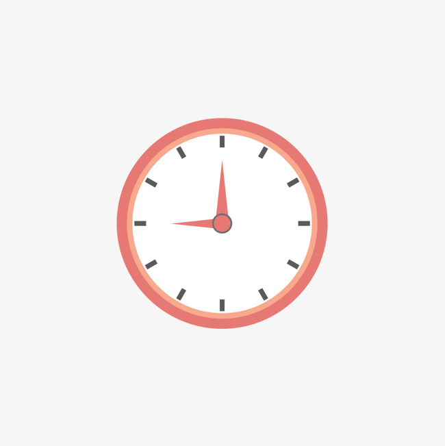650x651 Red Clock, Clock Vector, Red, Clock Png And Vector For Free Download