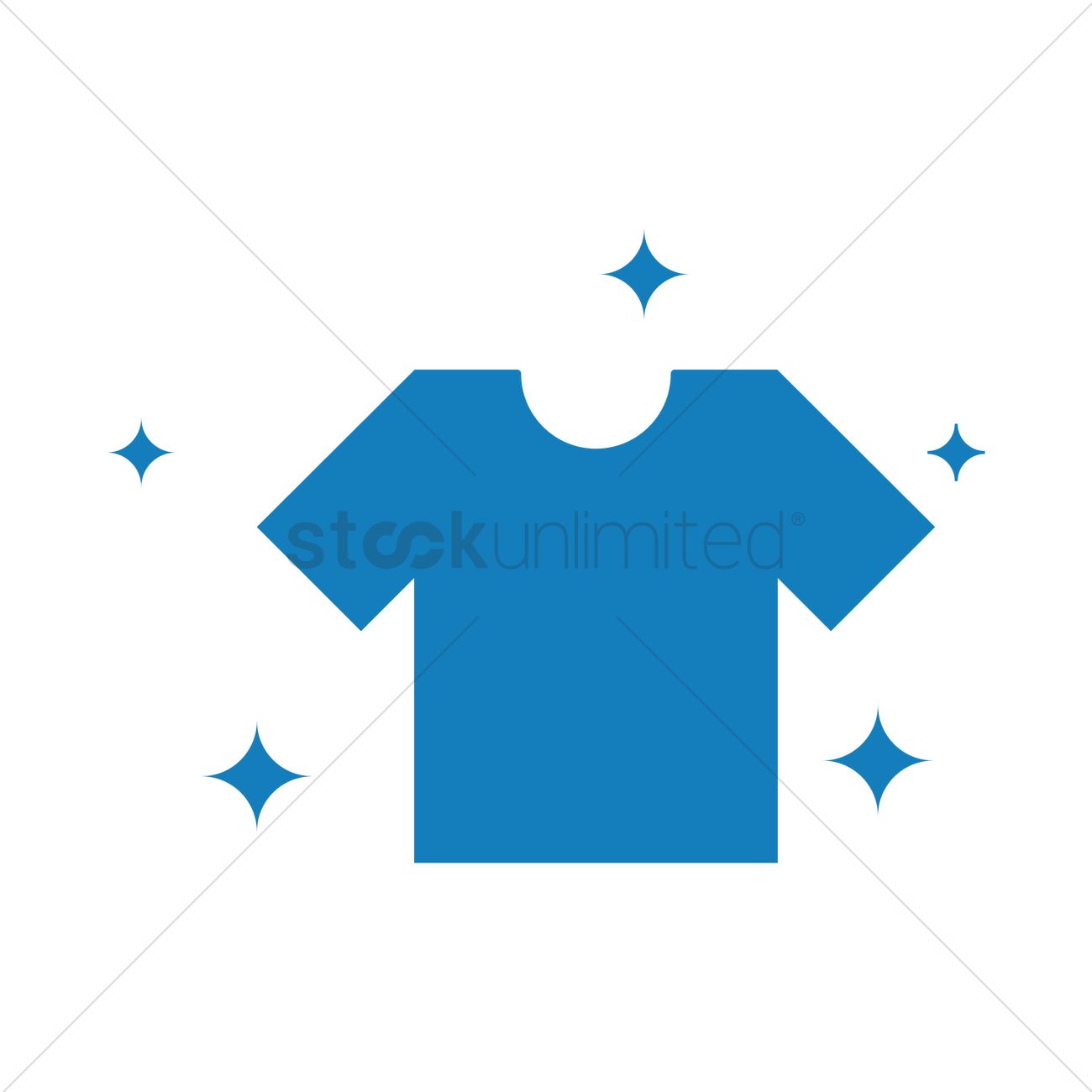 1300x1300 Clean Clothes Vector Image