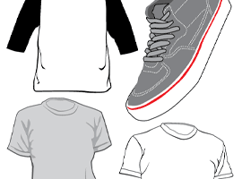 270x200 Free Clothes Vector Graphics