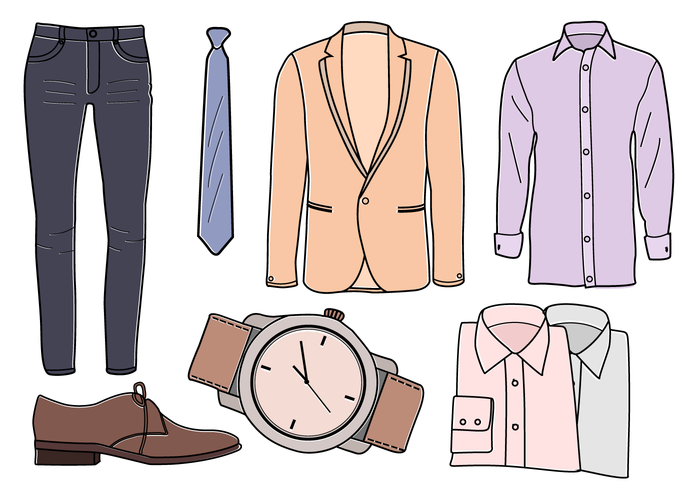 700x490 Free Clothes Vectors