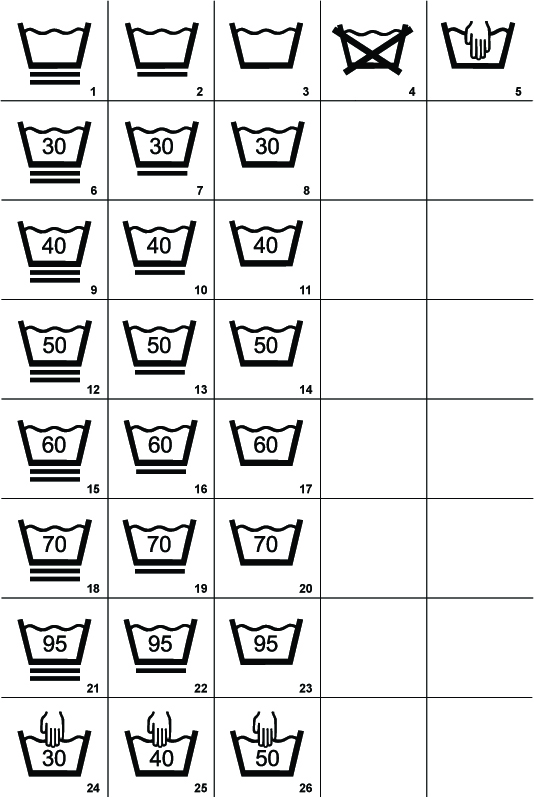 534x799 Download Washing Symbols For Clothing Labels Signs Amp Symbols