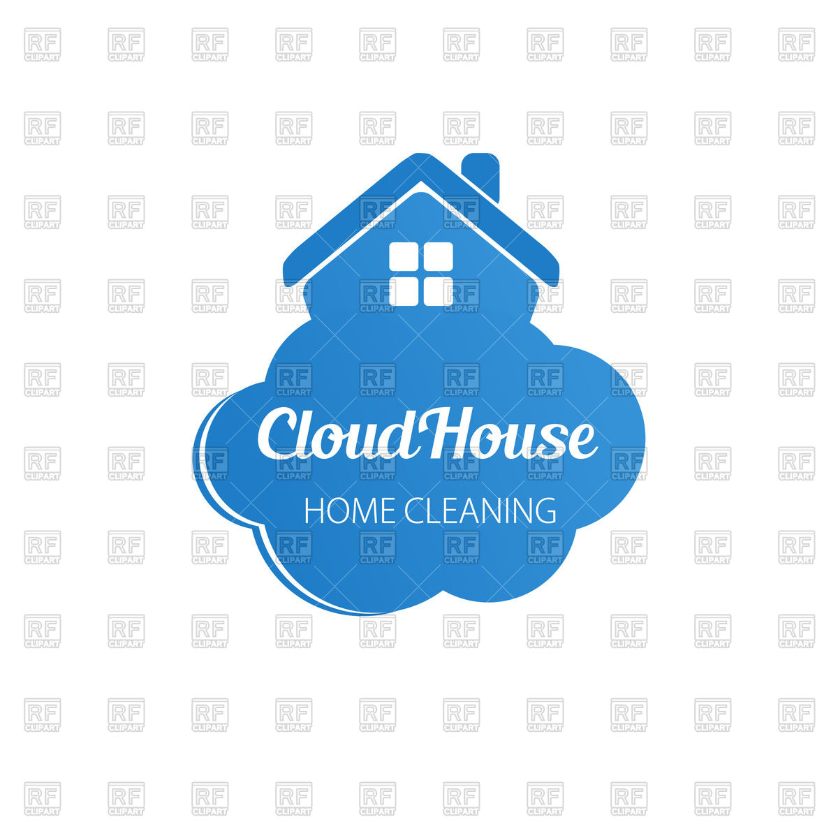 1200x1200 House On Cloud Icon Vector Image Vector Artwork Of Architecture