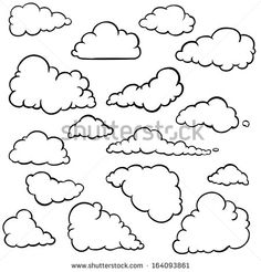 Cloud Outline Vector at GetDrawings | Free download