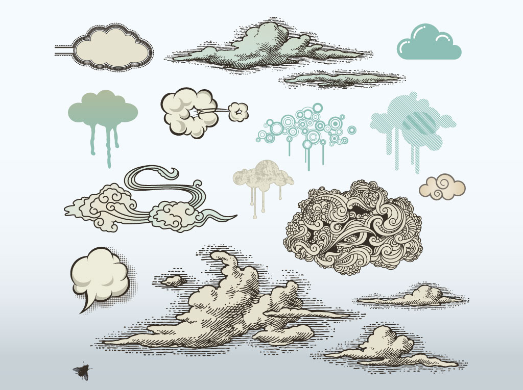 1024x765 Cloud Art Vector Art Amp Graphics