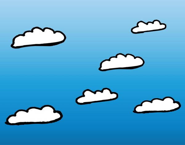 600x470 Cloud Vectors