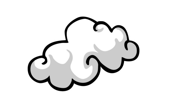 580x386 Cloud Vector Graphic By Arief Sapta Adjie