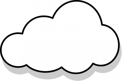 425x283 Nuage Cloud Vector Free Vector Download In .ai, .eps, .svg Format