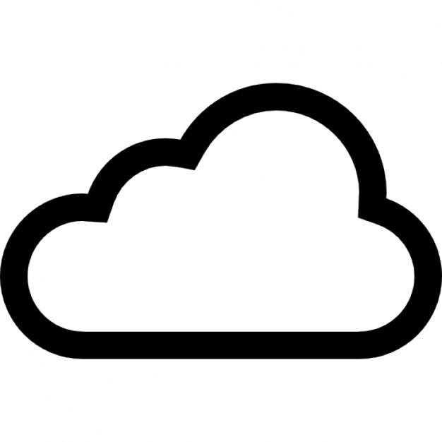626x626 Cloud Outline Vectors, Photos And Psd Files Free Download