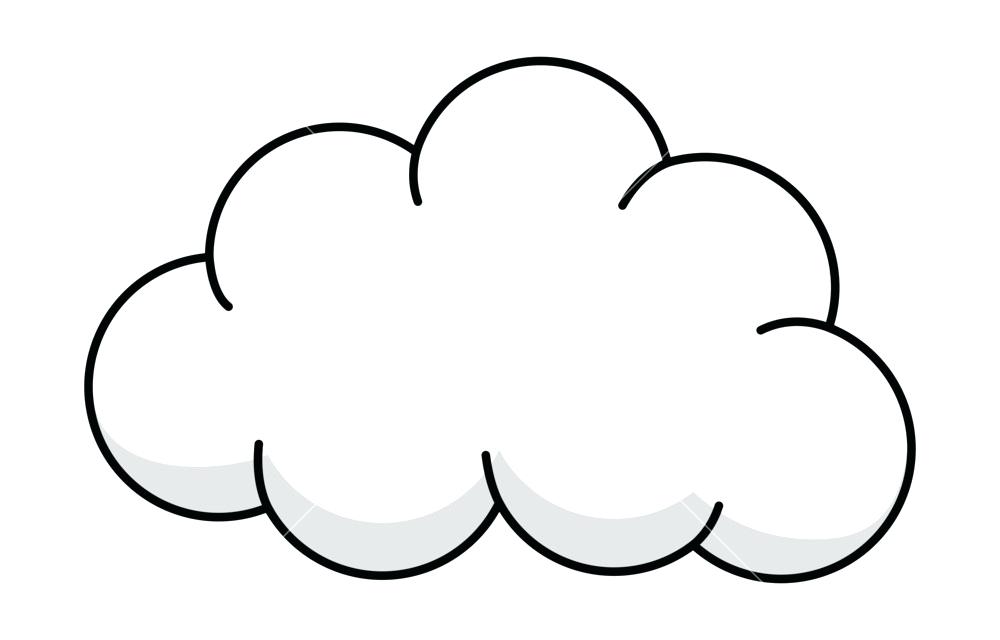 1000x640 Free Cloud Vector Collection Of Fluffy White Clouds Free Vector