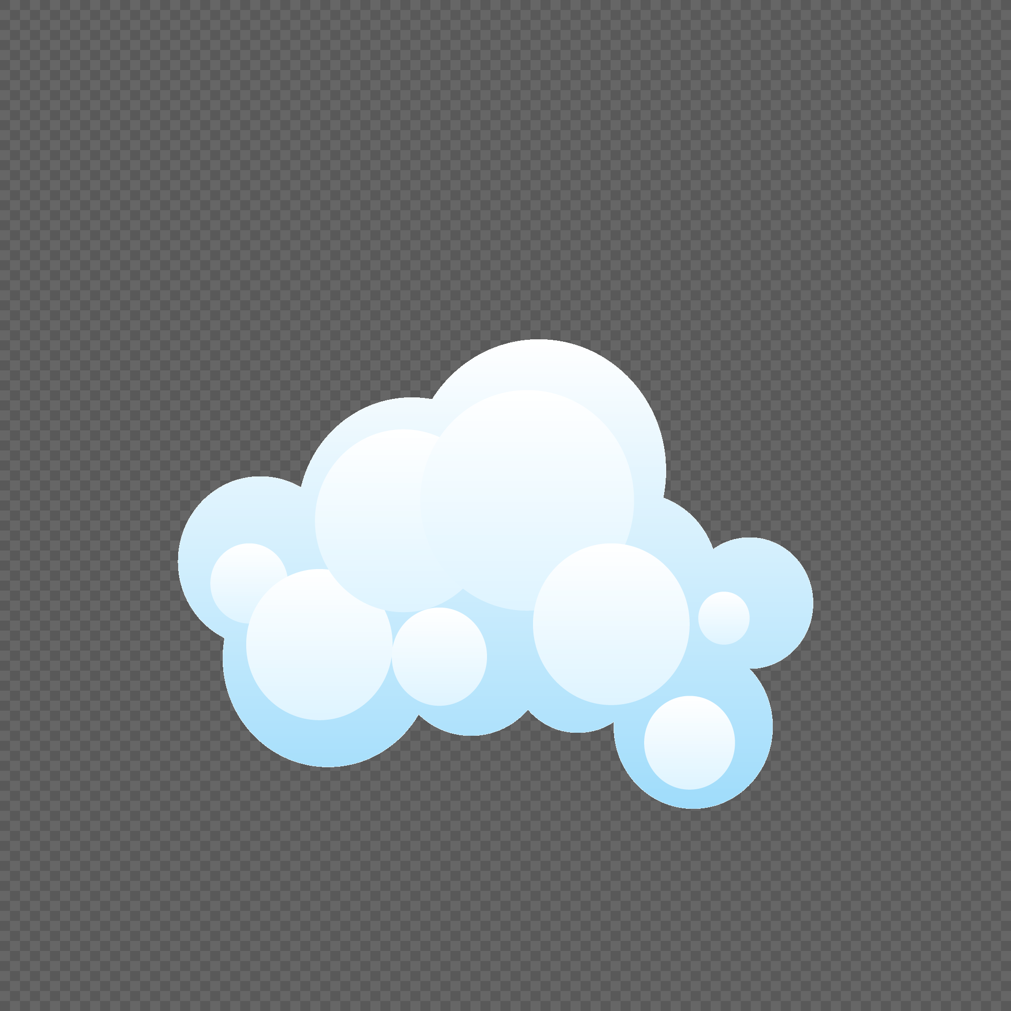 2020x2020 Cartoon Cloud Vector Png Image Picture Free Download