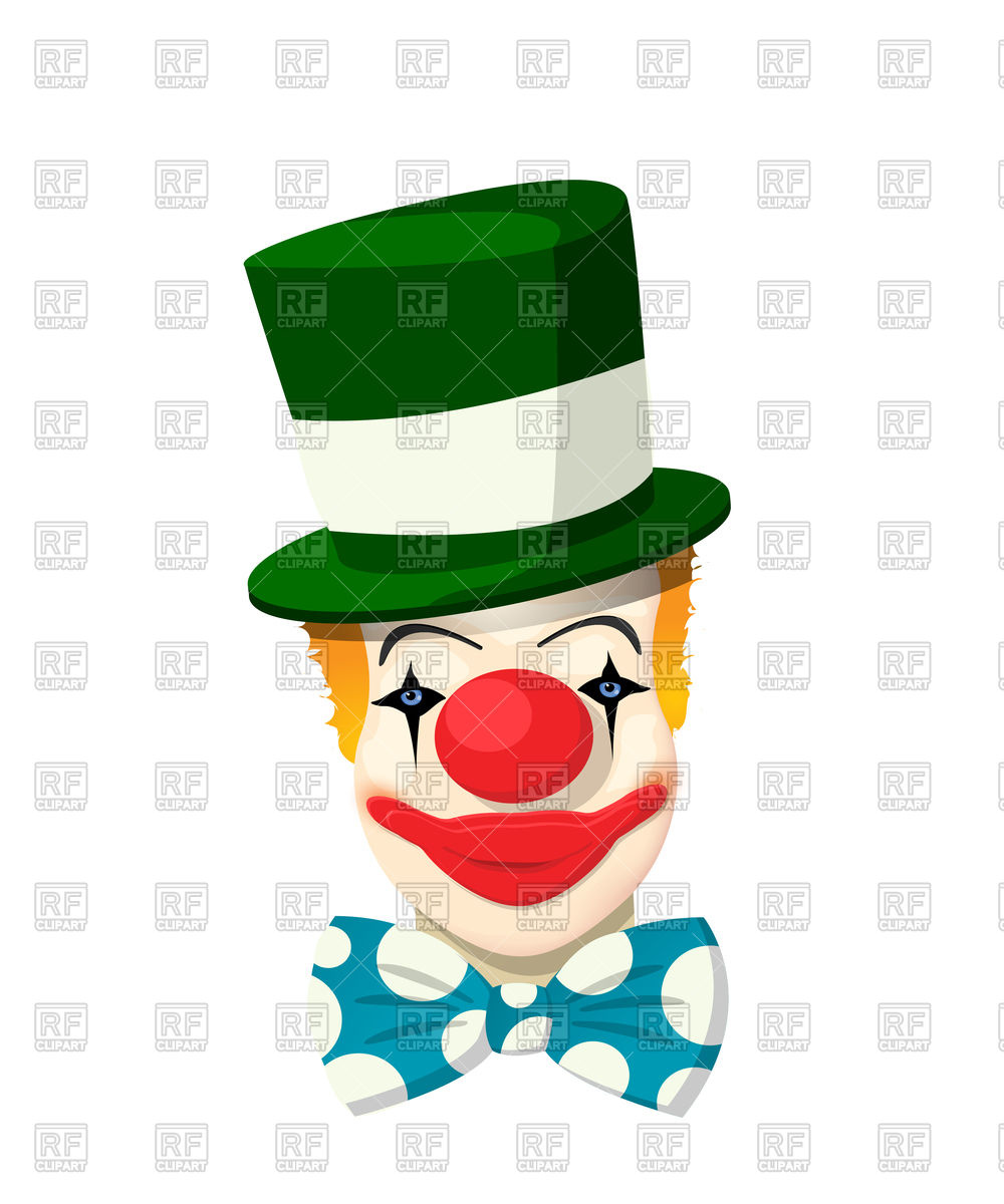 1000x1200 Clown Face Vector Image Vector Artwork Of People Lirch