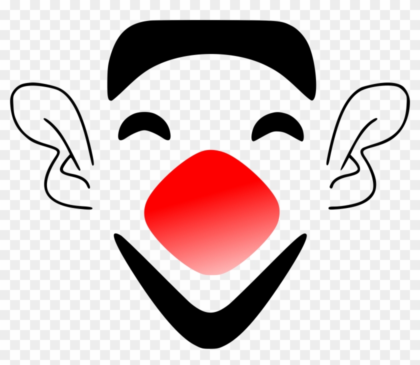 840x730 Funny Face Laughing Clown Face Clip Art At Vector Clip