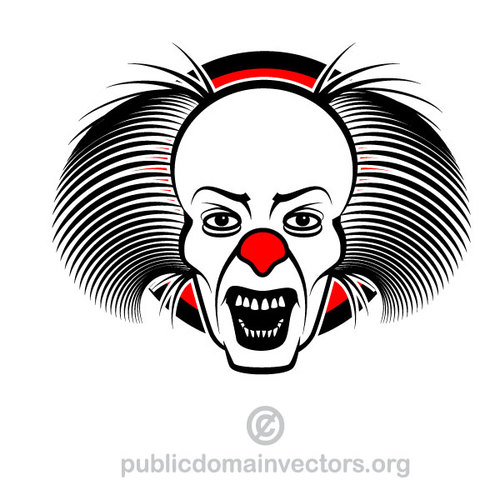500x500 Clown Vector Image Public Domain Vectors