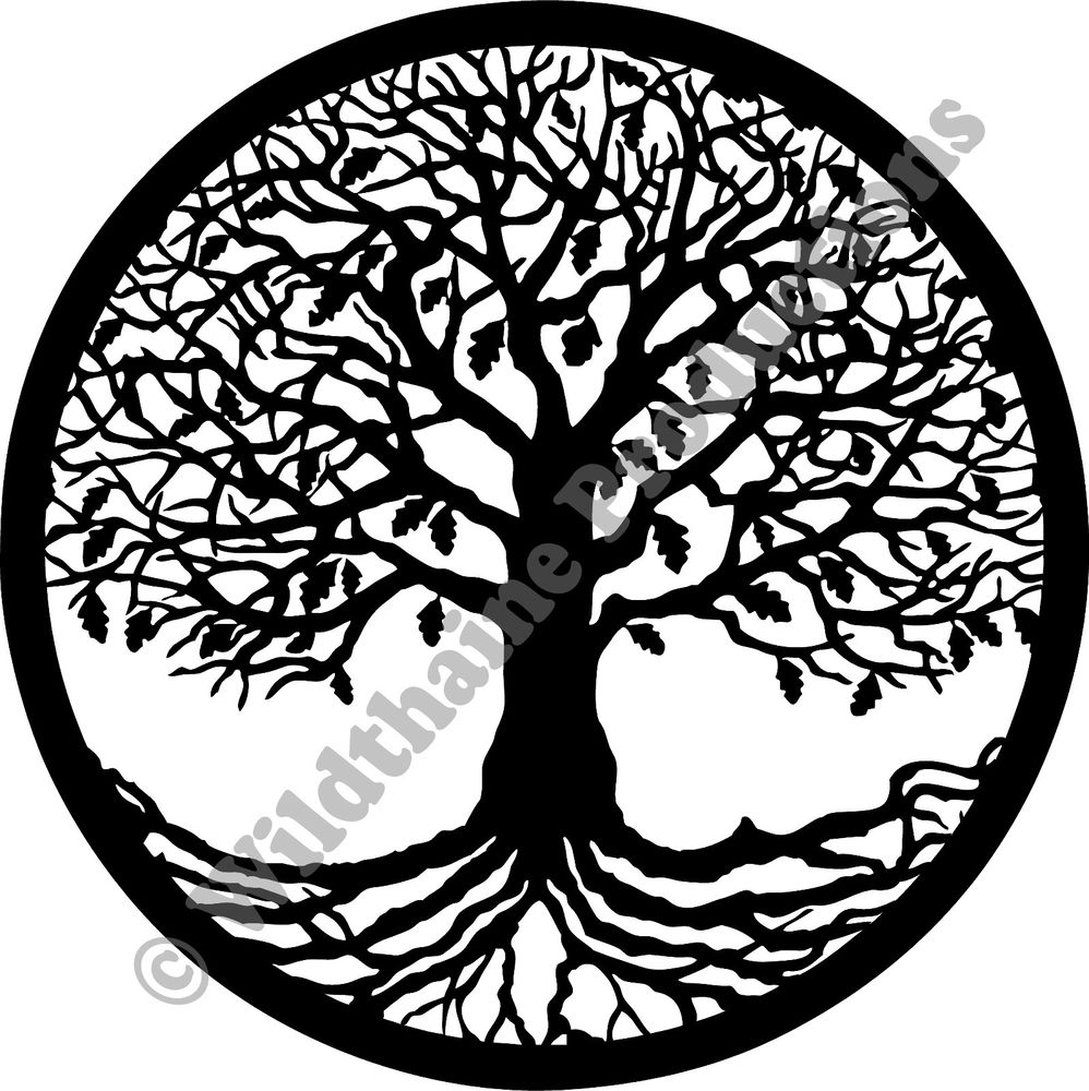 998x1000 Dxf File Tree Of Life