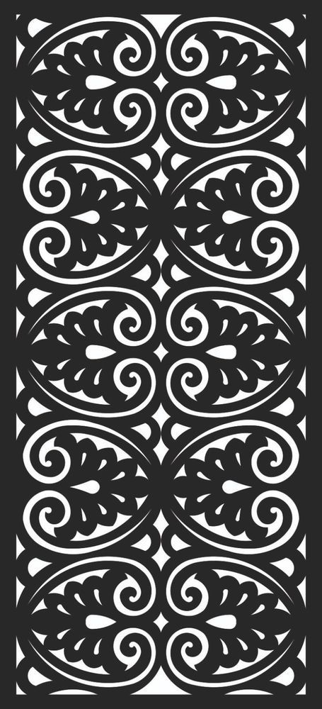 455x1000 Dxf Of Laser Cut Cnc Vector Dxf Cdr