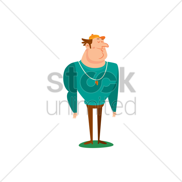 600x600 Coach Vector Image
