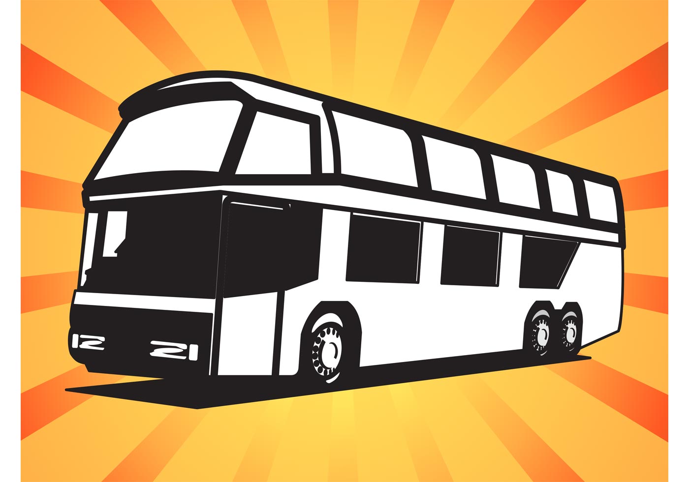 1400x980 Coach Free Vector Art