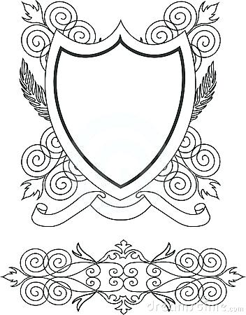 352x450 Coat Of Arms Template Vector Free Maker Theworldtome.co