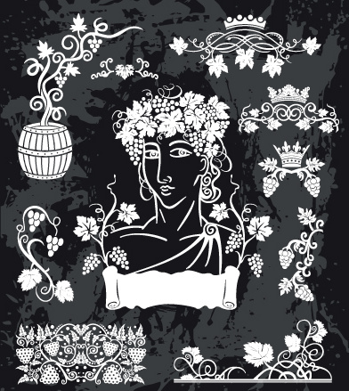 392x439 Black And White Heraldry Coat Of Arms Vector Free Vector In