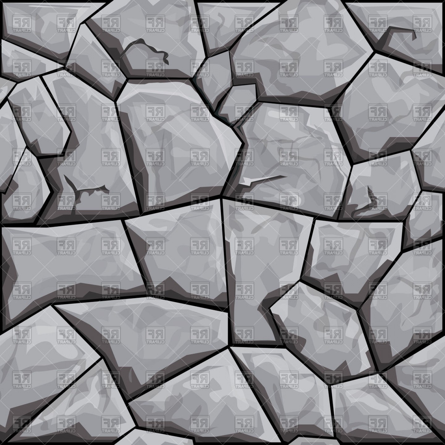1440x1440 Simple Grey Stone Seamless Pattern Vector Clipart Orangiausa