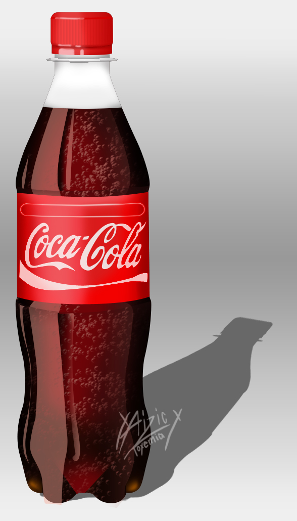 588x1030 Cola Bottle Vector By Aizictoxemia