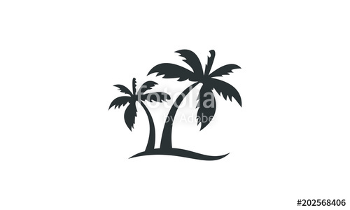 500x300 Coconut Tree Vector Stock Image And Royalty Free Vector Files On