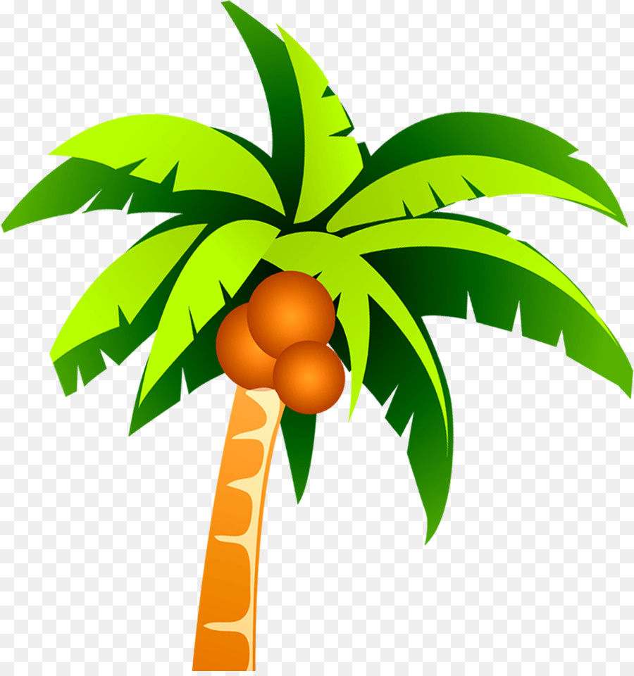 900x960 Coconut Tree Clip Art