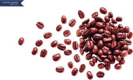 455x273 Coffee Beans Background Free Vector Download (48,787 Free Vector
