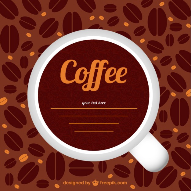 626x626 Coffee Cup And Beans Vector Free Download