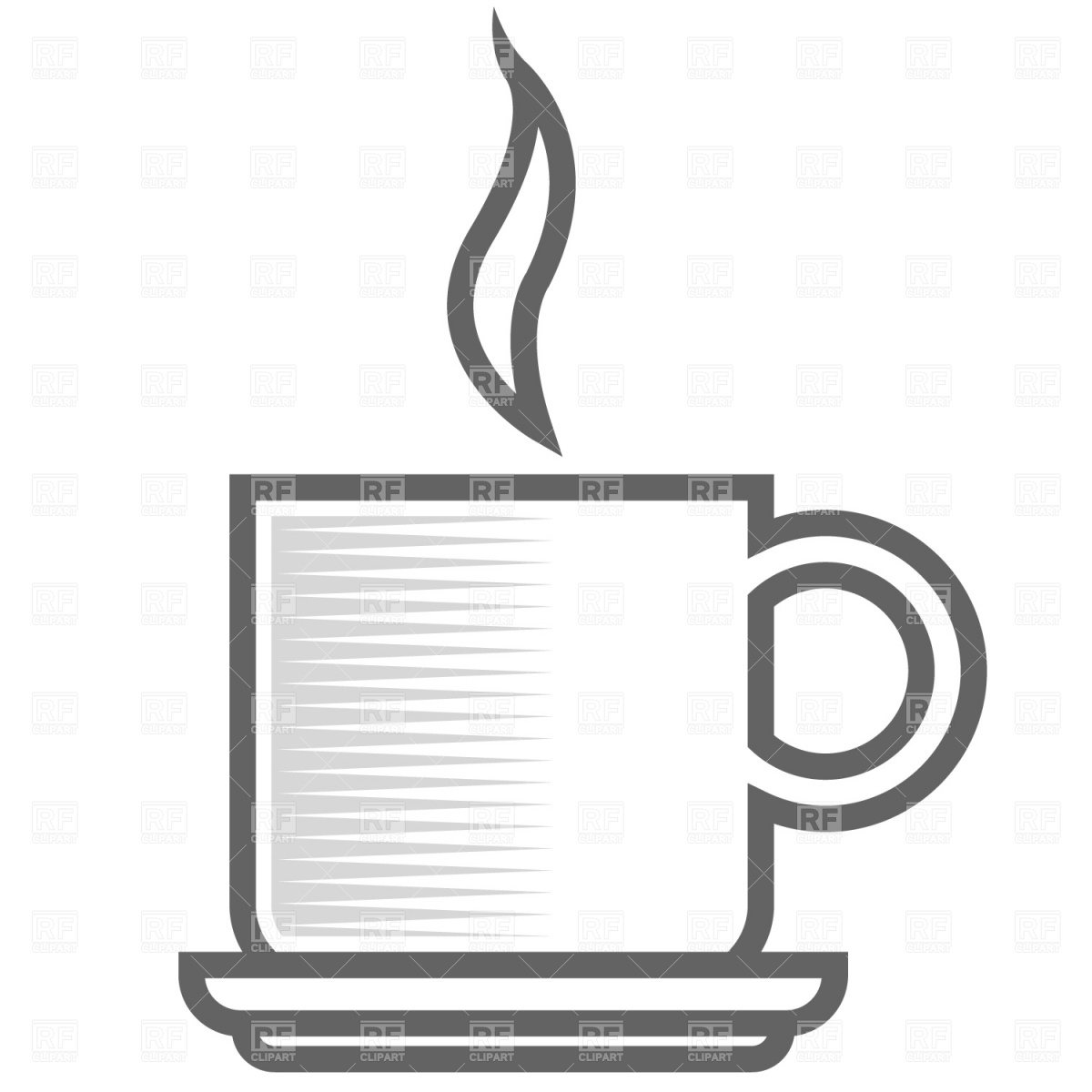 1200x1200 Symbolic Coffee Cup Vector Image Vector Artwork Of Food And